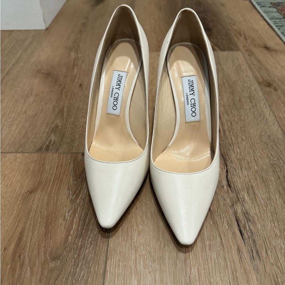 Jimmy Choo Cream Heels for Women